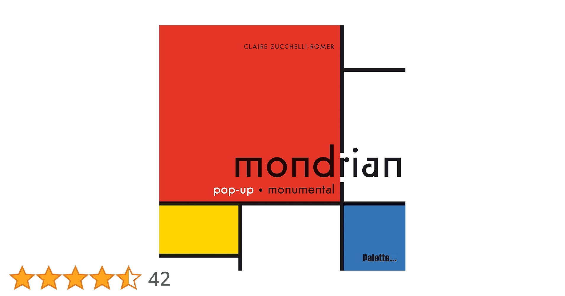 Mondrian pop-up・monumental　Piet Mondrian Mondrian, pop-up monumental: Amazon.co.uk: Collectif